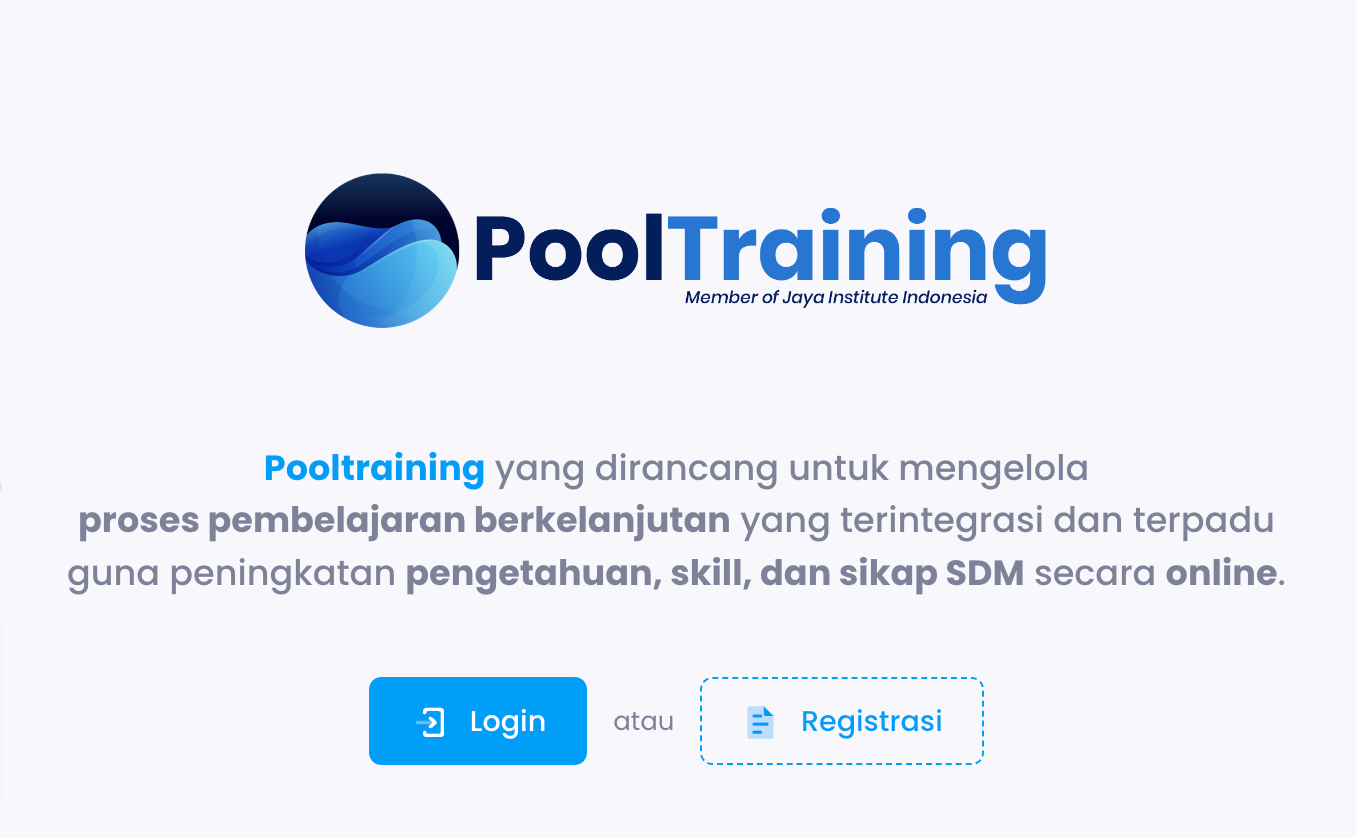 Pooltraining